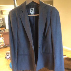 Anne Klein Grey Suit Jacket / Blazer - PERFECT CONDITION - Size 0